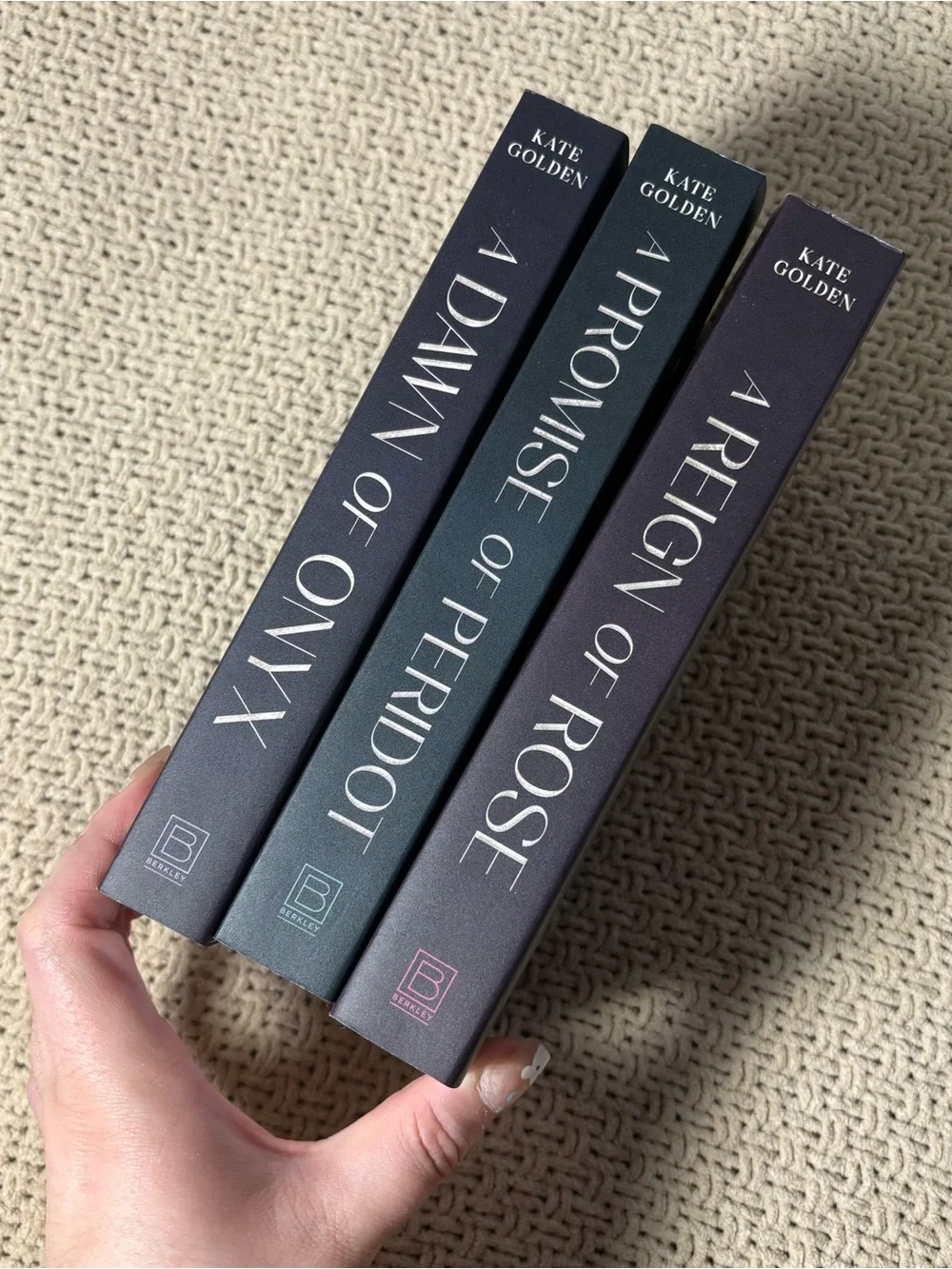 A Dawn of Onyx Book Trilogy by Kate Golden Probably Smut Special Edition